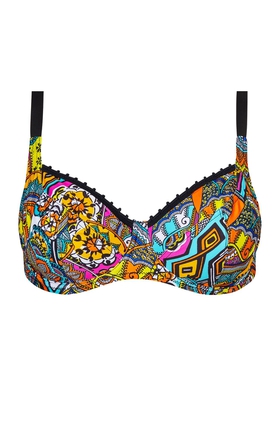 Лиф на косточках с принтом 