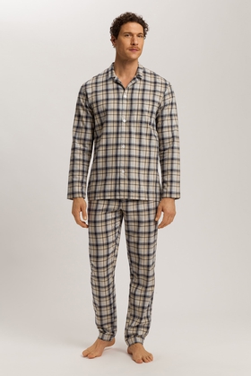  Мужская пижама с брюками из хлопка