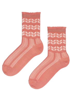 Носки женские коралловые Romantic Ajour