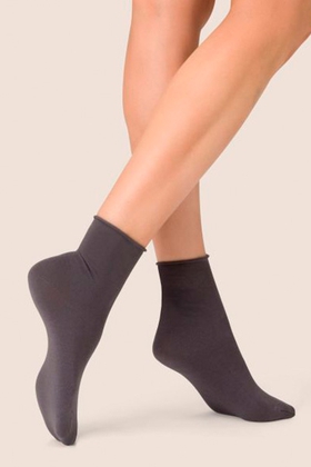 Носки женские серые Sensual Cotton