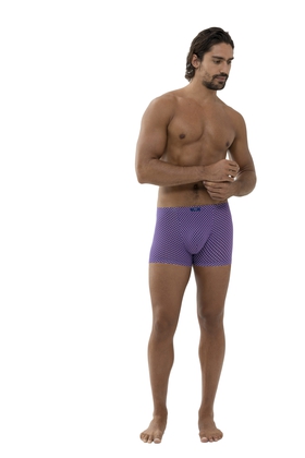 Мужские хлопковые трусы-боксеры в горох 