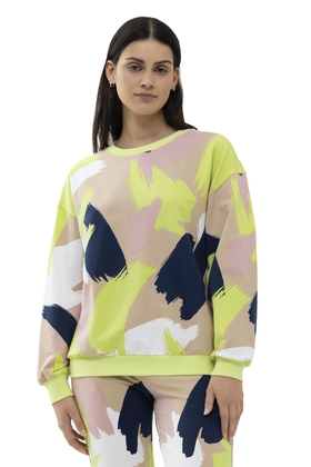 Женский домашний топ-свитшот