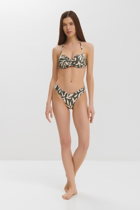 Раздельный купальник с плотной чашкой бандо