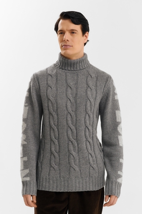 Мужской джемпер с принтом