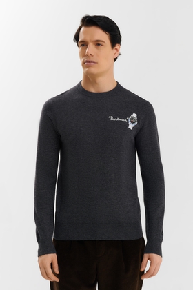 Мужской джемпер с принтом 