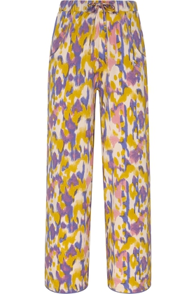  Женские домашние широкие брюки 