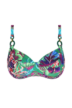 Купальный лиф с плотными чашками